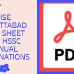 BISE Abbottabad Board 116th and 12th Class Date Sheet 2024